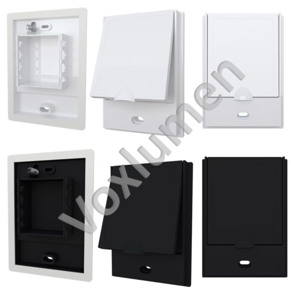 Conjunto B´Laqua modular resistente a água, sem caixa para área externa 250v configuráveis
