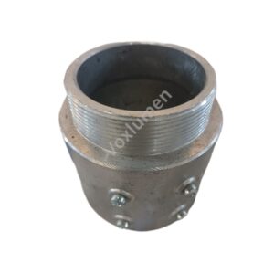 Conector cônico em Alumínio box reto para eletrodutos PESADOS rosca BSP / SCH40