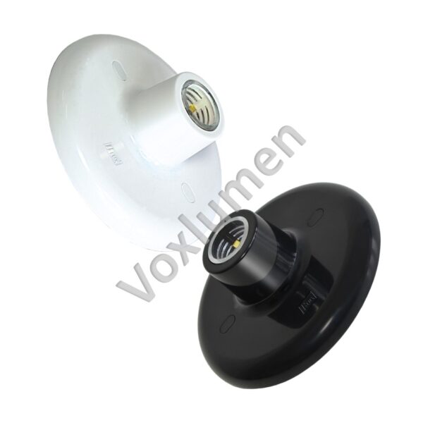 Plafonier em ABS com soquete de policarbonato 300° 110/220v