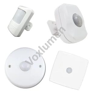 Sensor de presença por movimento bivolt 120/250v cor branco 500W