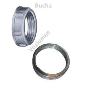 Bucha / Terminal / Aterramento em alumínio para conexões rosca BSP para eletrodutos