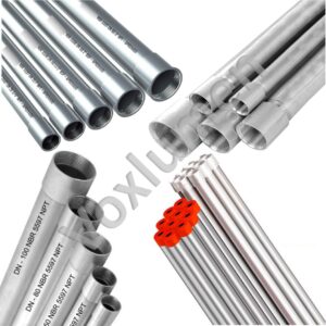 Eletroduto rígido em aço carbono com proteção eletrolítica/pré-zincada NBR13057