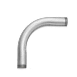 Conector curvo longo 90° em Aço Carbono para eletrodutos PESADOS normas BSP/NPT 5597/5598