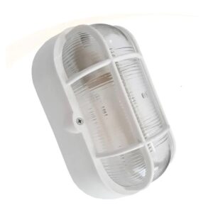 ARANDELA TARTARUGA COM GRADE PVC 1 SOQUETE  E27